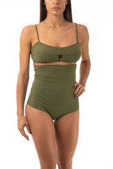 BIKINI BRASSIERE DONNA  VERDE IRINA ESTER VERDE490 CINZIA CORTESI